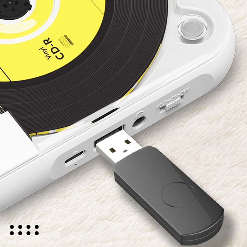 Lecteur CD portable compatible Bluetooth