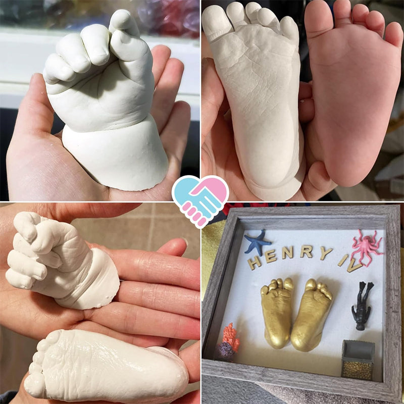 Kit de moulage à la main pour la famille et les proches – Préservez ensemble de précieux souvenirs