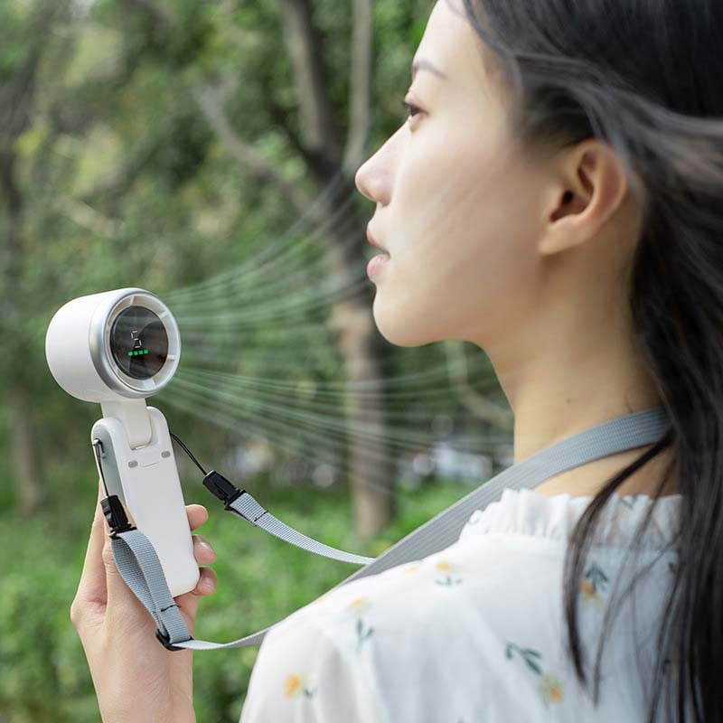 Ventilateur à turbine haute vitesse pliable à la main