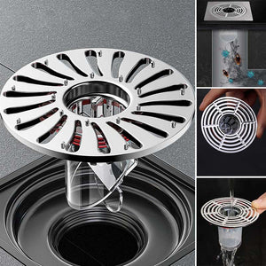 Nouveau drainage par gravité et filtre déodorant