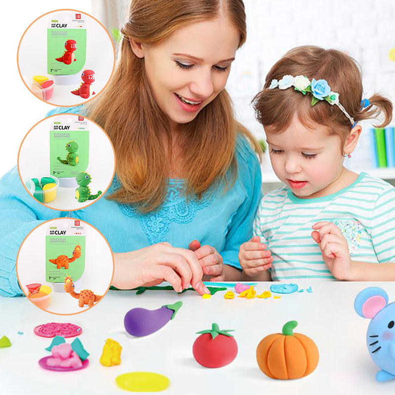 Jouets en argile ultra légers à faire soi-même