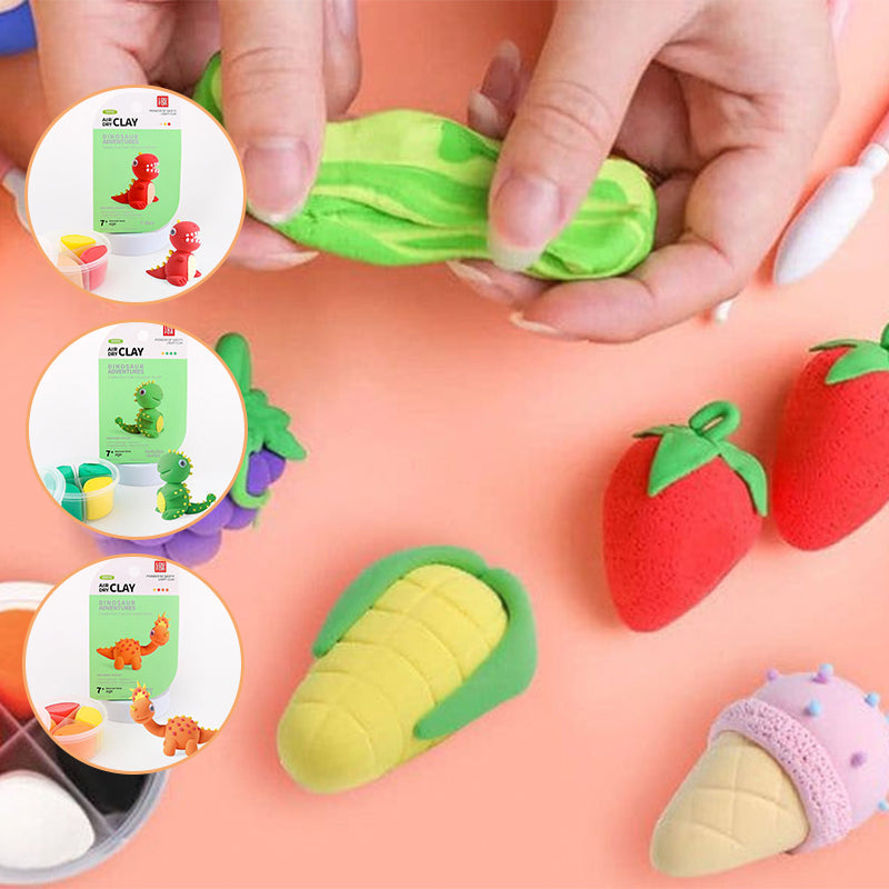 Jouets en argile ultra légers à faire soi-même