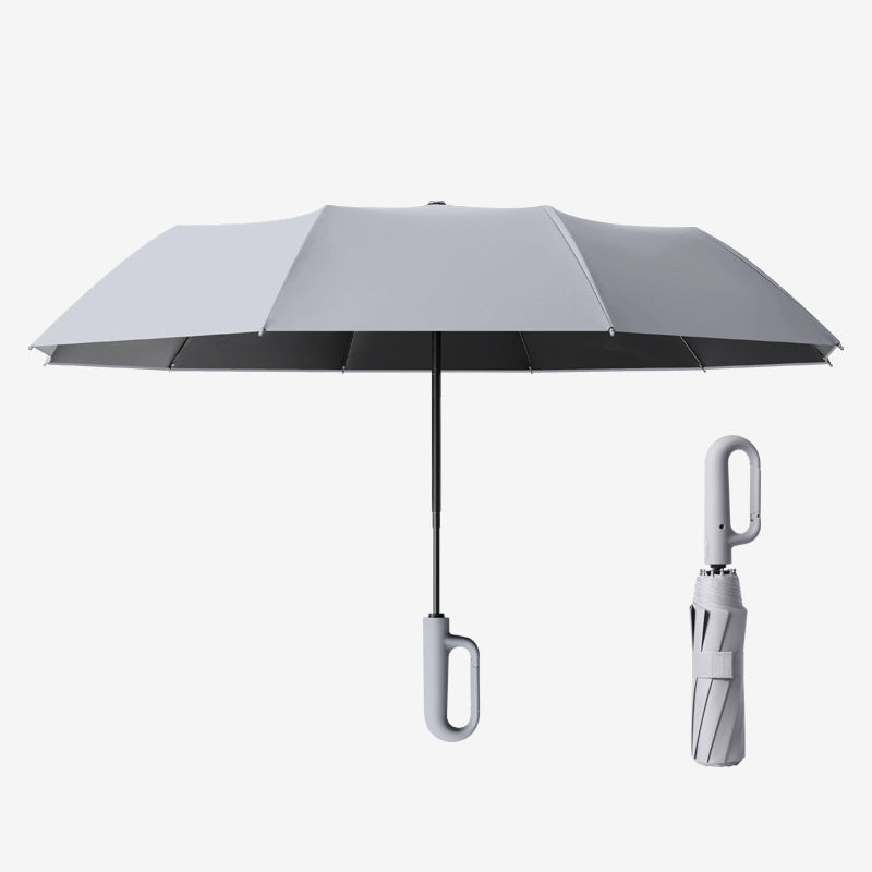 Parapluie renforcé coupe-vent à boucle créative