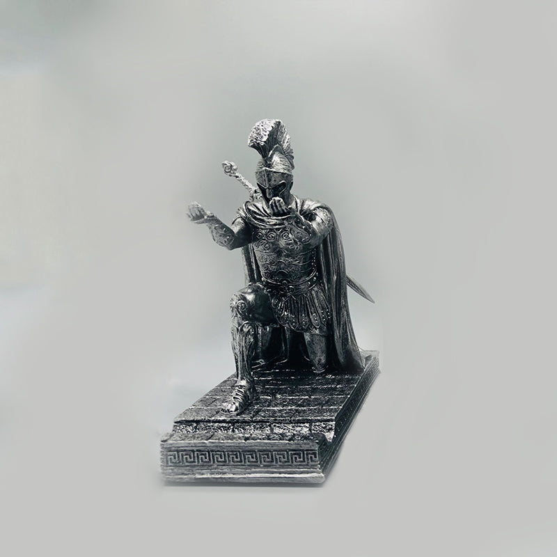 Porte-stylos en forme de chevalier