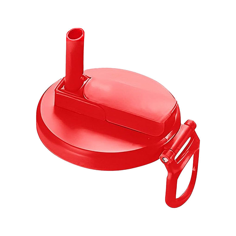 Couvercle pour canette de soda paille