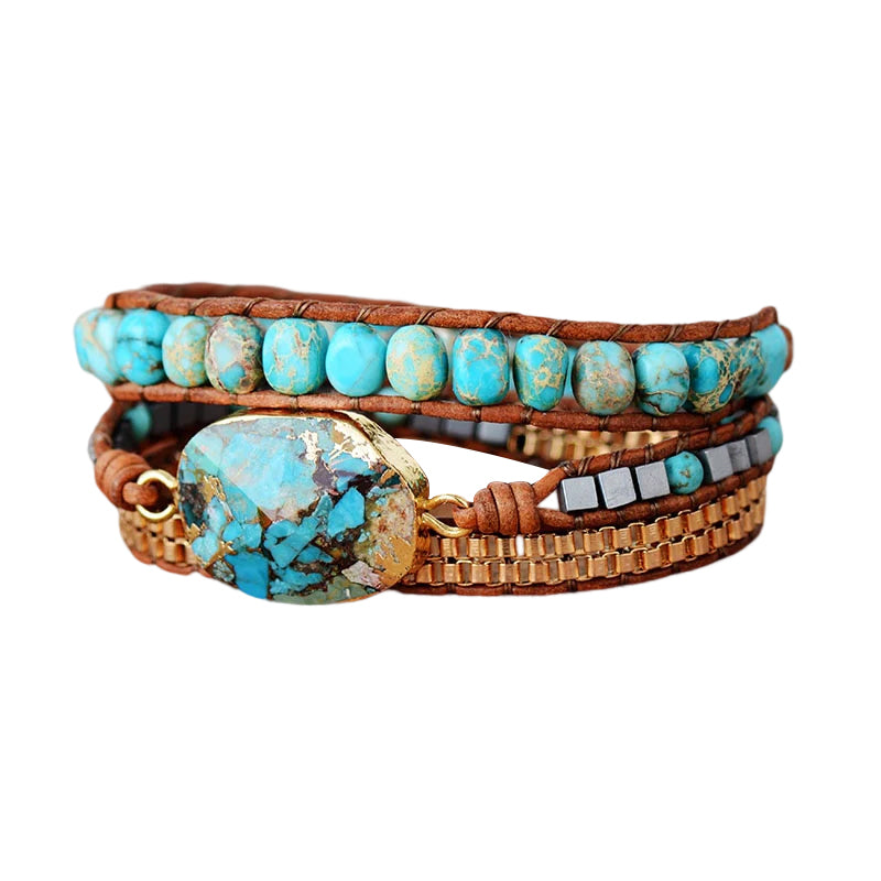 Bracelet enveloppant de guérison