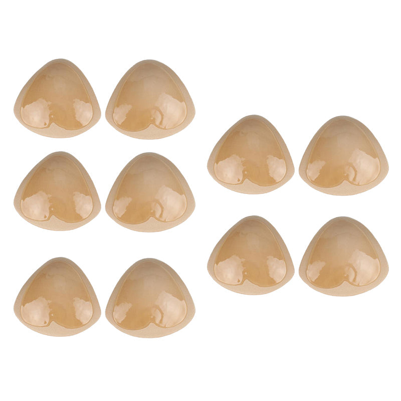 Autocollants triangulaires en silicone pour tétons (5 paires)