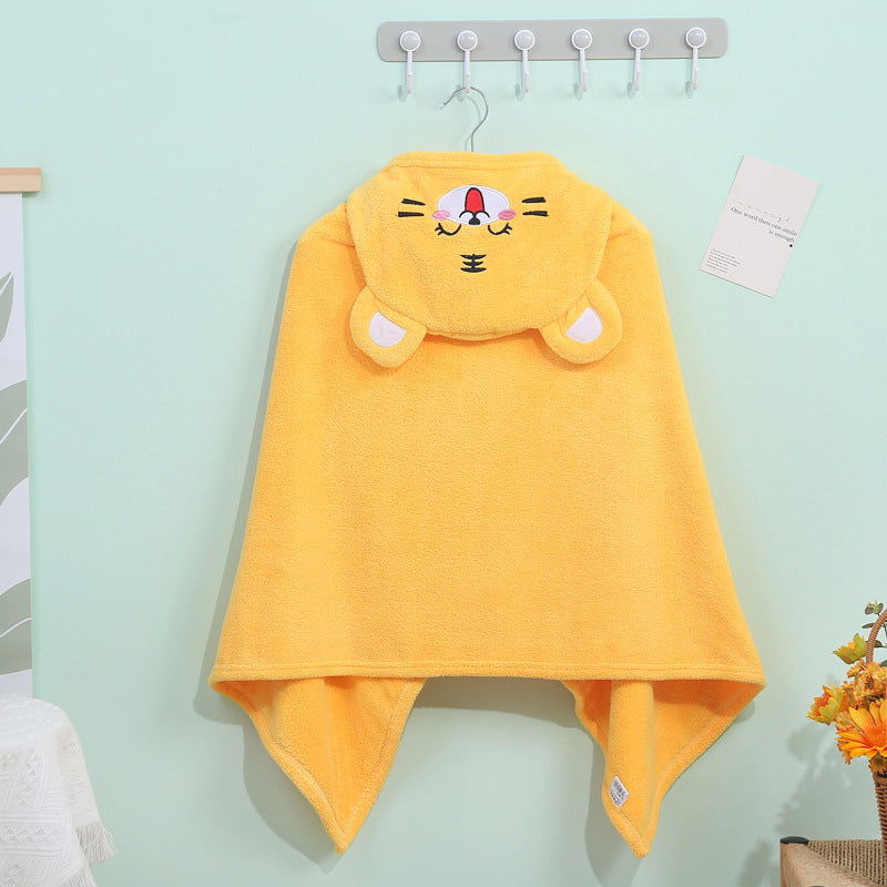 Serviette de bain à capuche pour bébé
