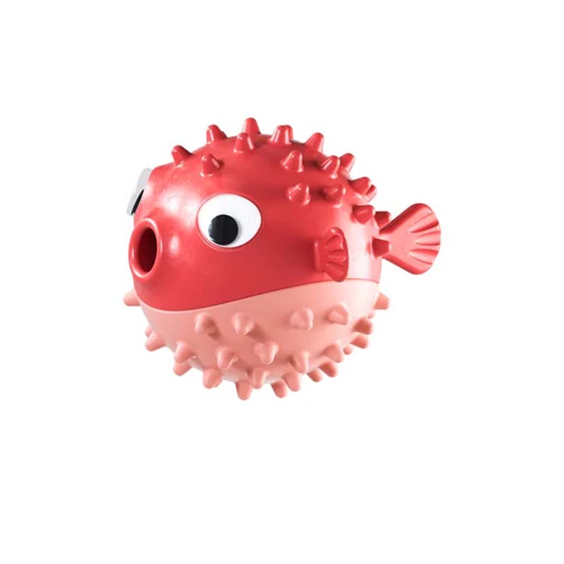 Jouet à mâcher en forme de poisson clown pour chien