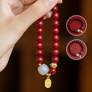 Bracelets de cinabre