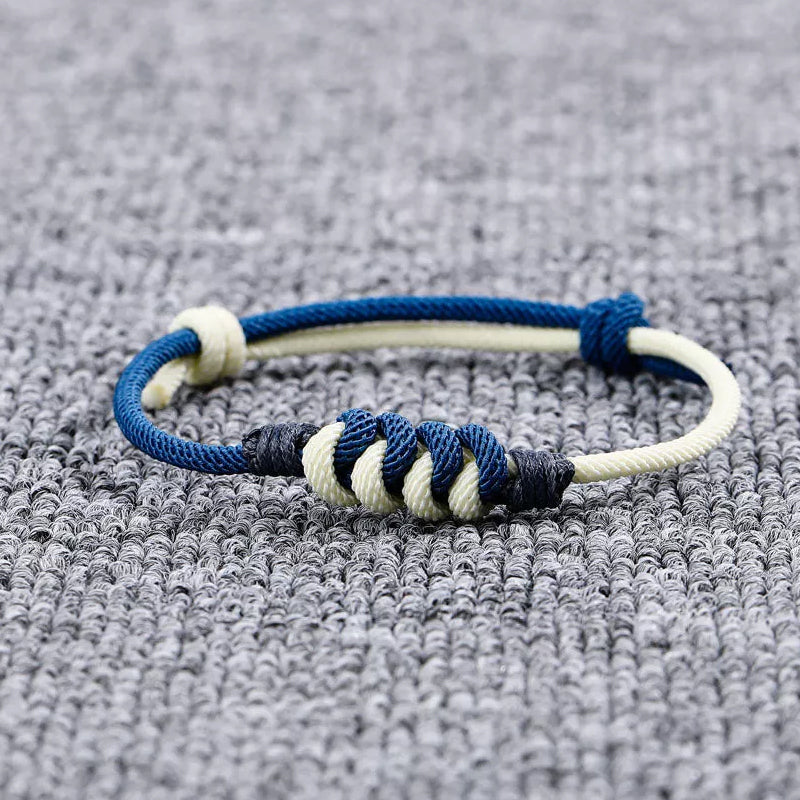 Bracelet tressé en fil milanais
