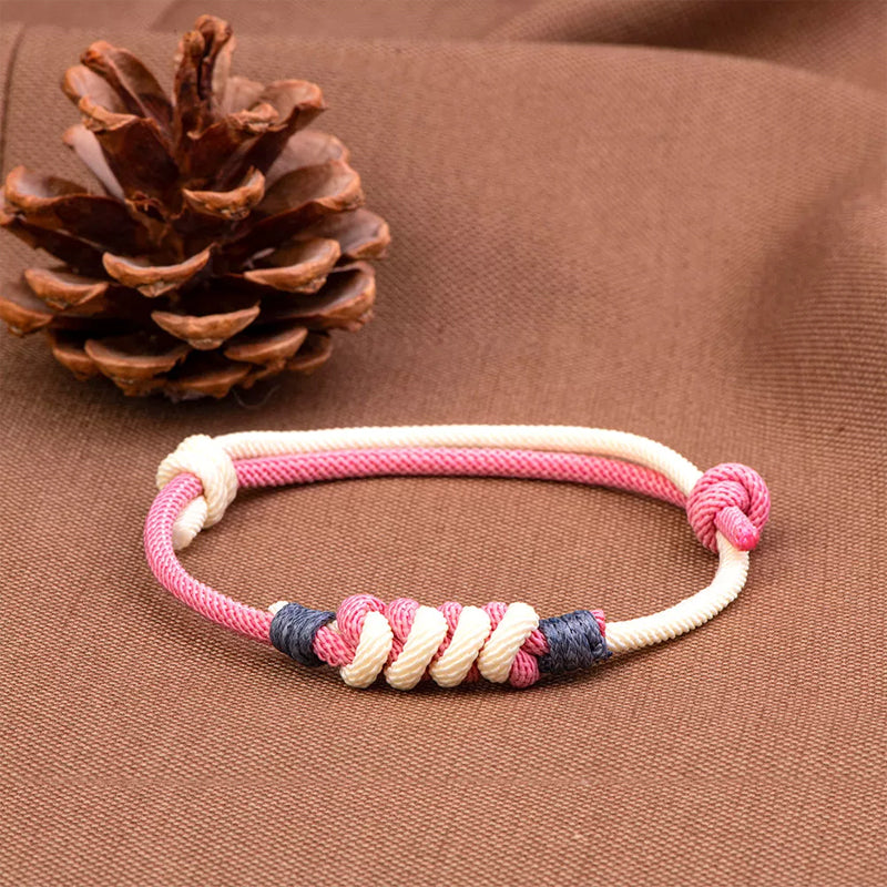 Bracelet tressé en fil milanais