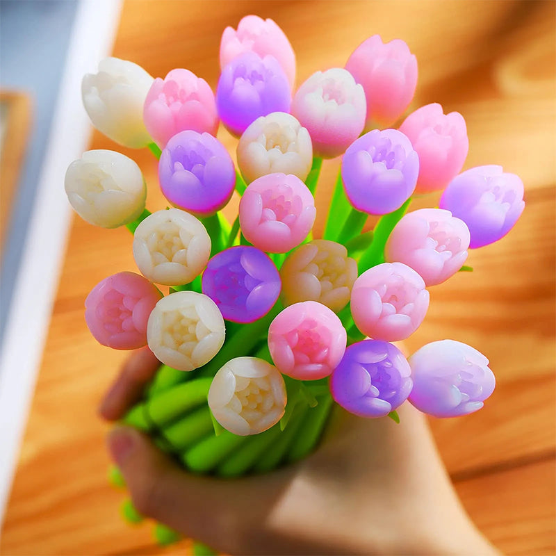 Stylos à Bille Tulipe à Couleurs Changeantes