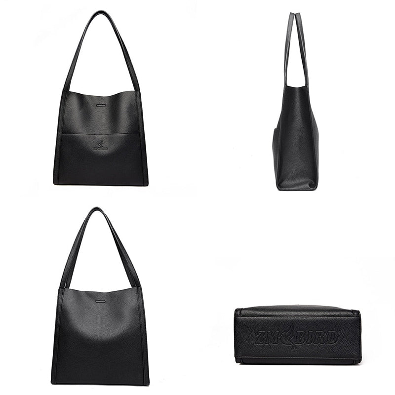 Sac à bandoulière simple de couleur unie