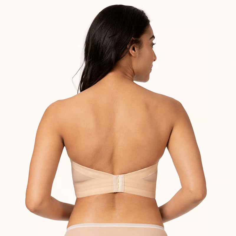 Soutien-gorge sans bretelles à dos bas