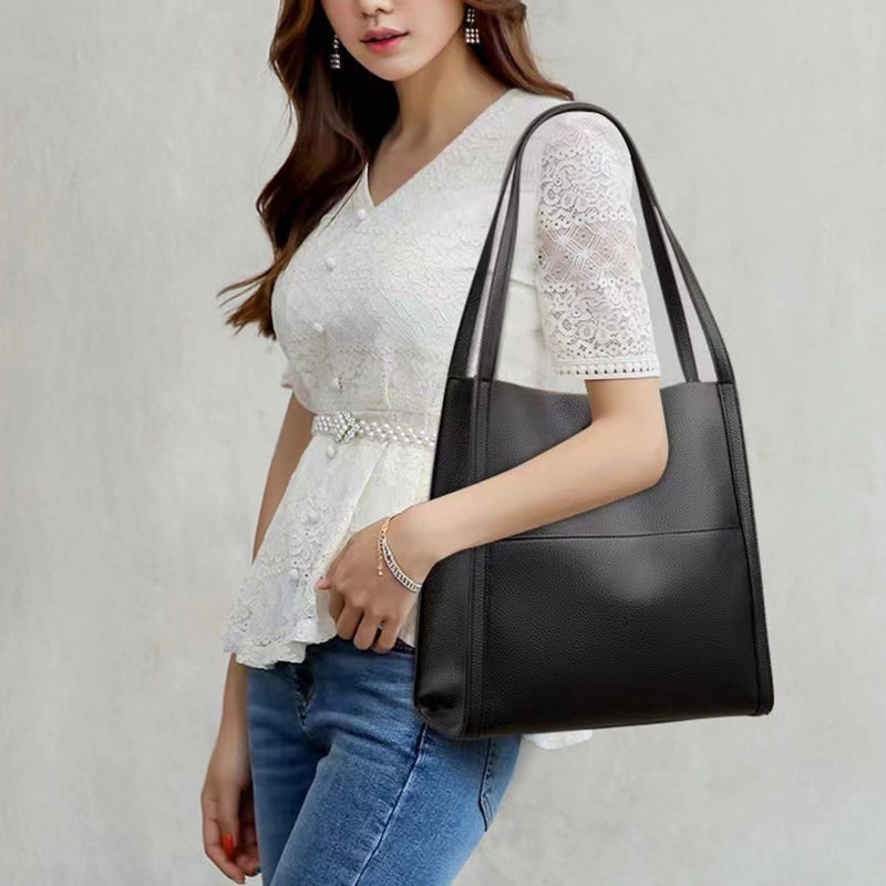 Sac à bandoulière simple de couleur unie