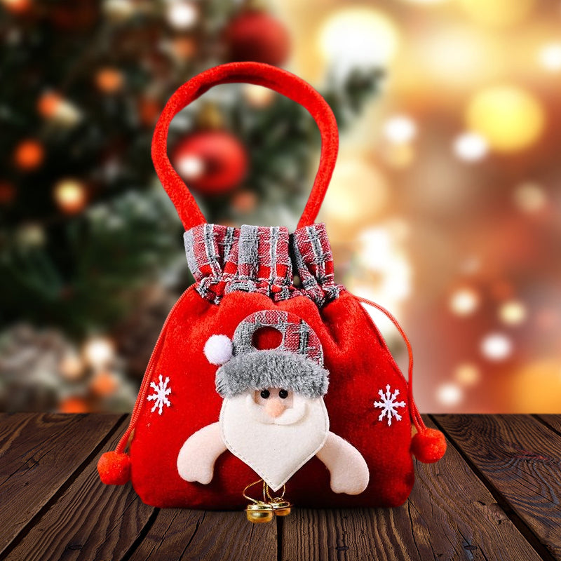 Sac de poupée de cadeau de Noël