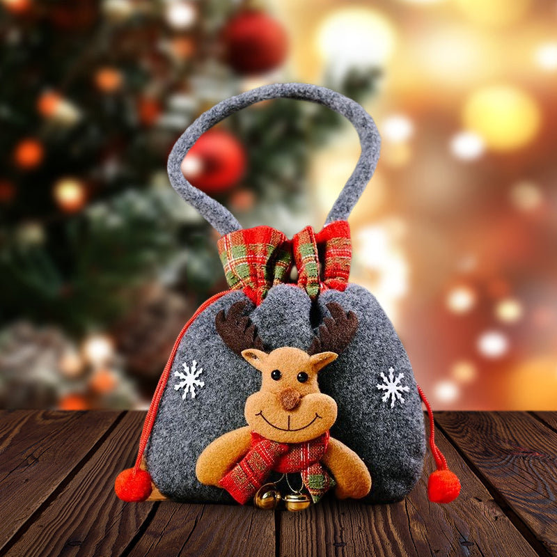 Sac de poupée de cadeau de Noël