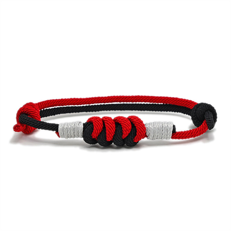 Bracelet tressé en fil milanais
