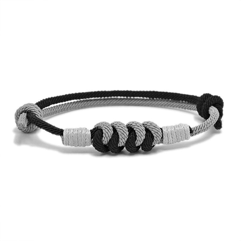 Bracelet tressé en fil milanais