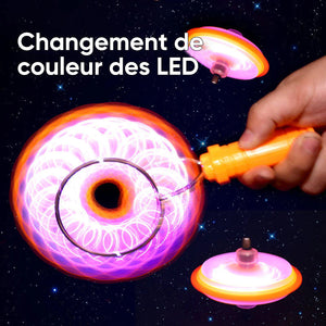 Gyroscope magique magnétique rétro