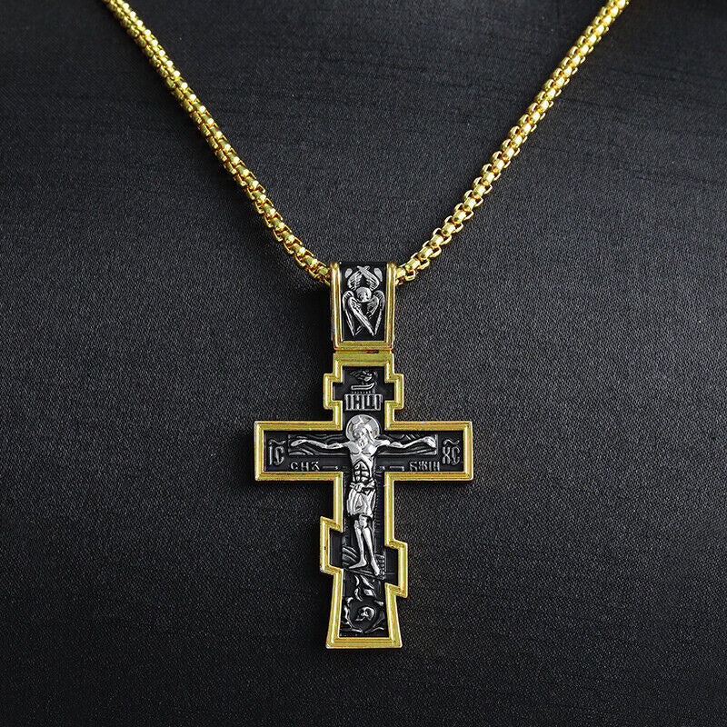 Collier Croix Vintage