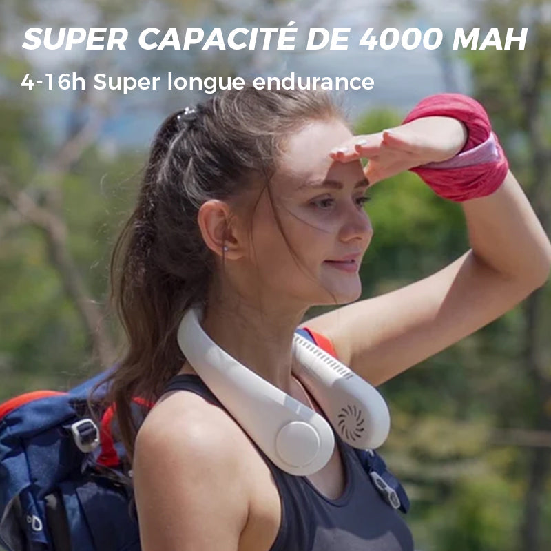 Ventilateur de cou portable