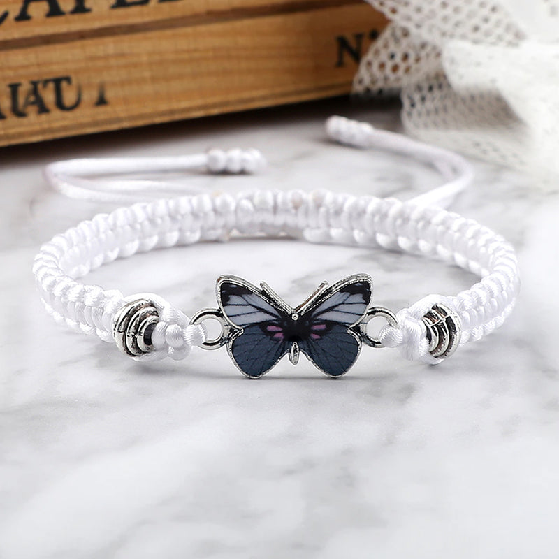 Bracelet à Breloques Papillon