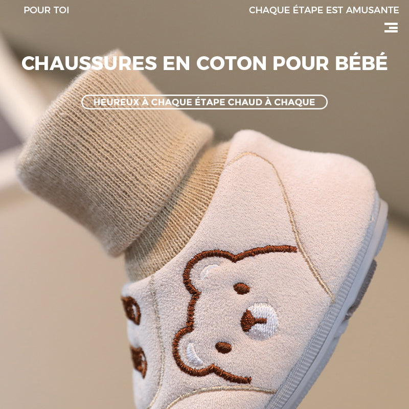 Chaussures d'hiver mignonnes pour bébé