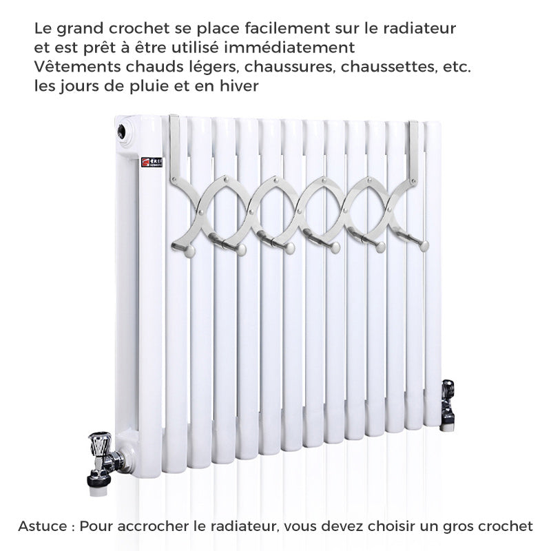 Cintre rétractable en métal