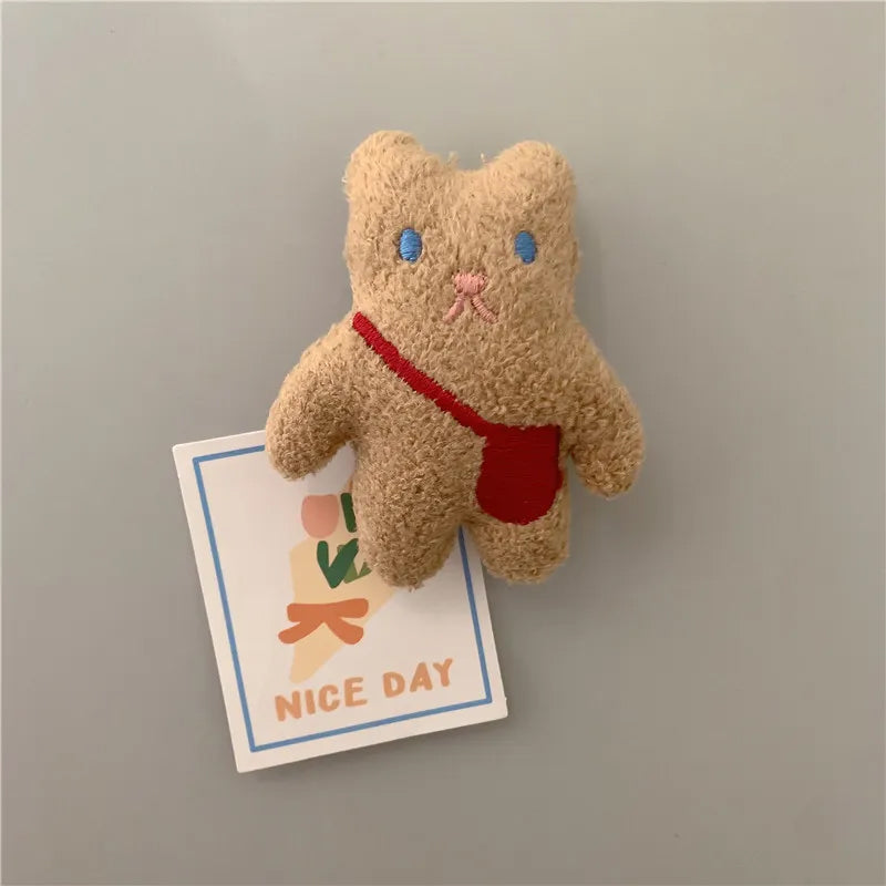 Autocollant de réfrigérateur stéréo 3D ours mignon