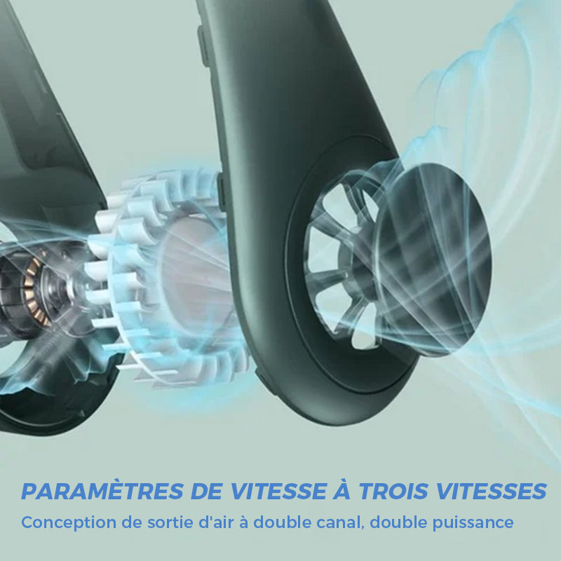 Ventilateur de cou portable