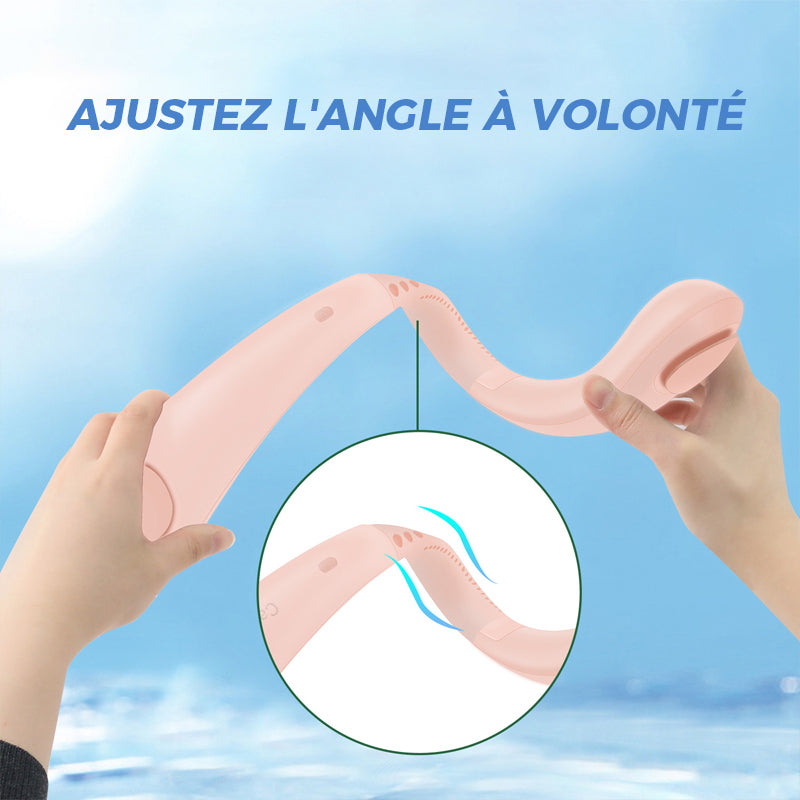 Ventilateur de cou portable