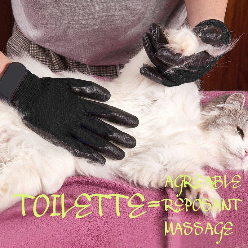 Gants De Toilettage Pour Animaux De Compagnie - ciaovie