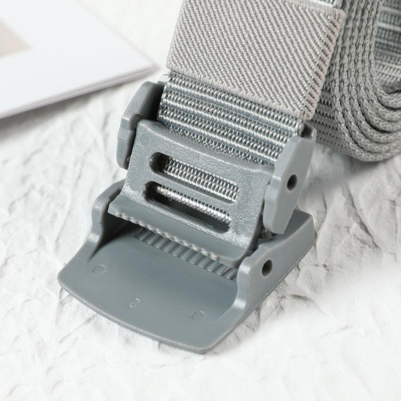 Ceinture en nylon à boucle non magnétique non métallique