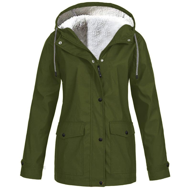 Veste coupe-vent en polaire d'hiver