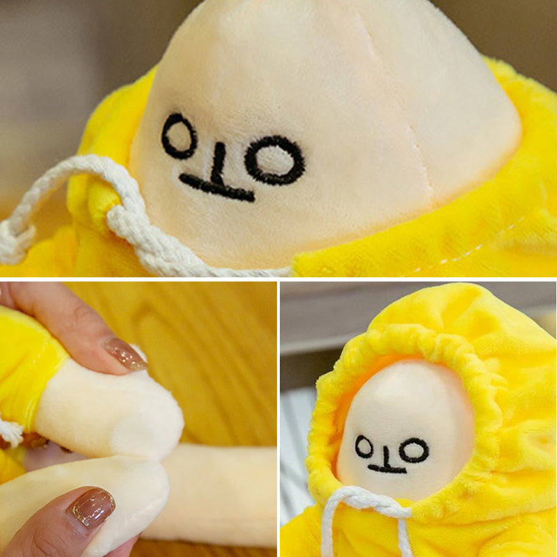 Poupée Drôle de Cadeau de Noël-banane