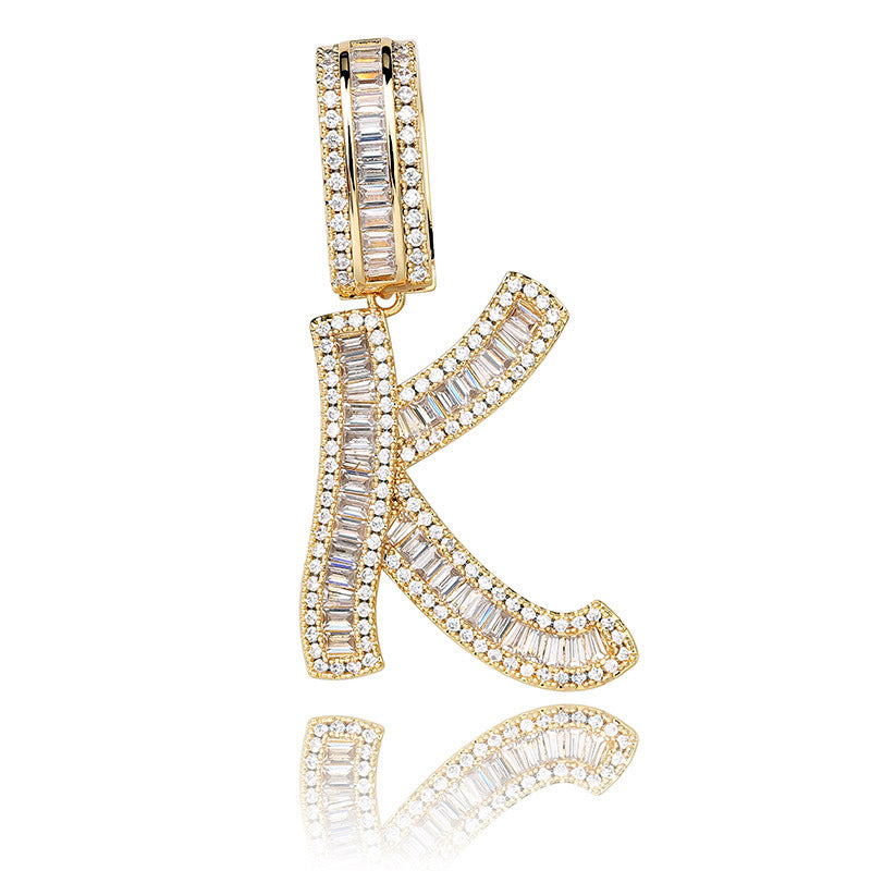 Collier Zircon Alphabétique