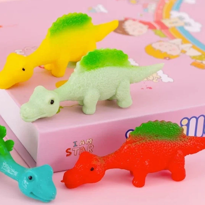 Les jouets pour doigts de dinosaure à lance-pierre (10 pièces)