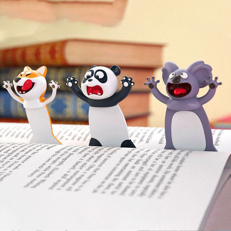 Marque-pages animaux 3D