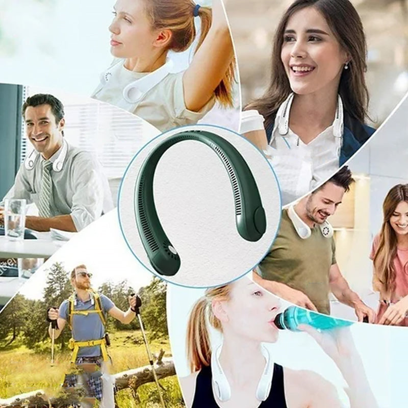 Ventilateur de cou portable