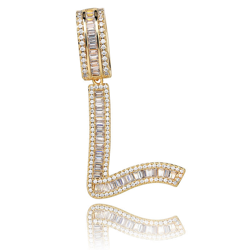 Collier Zircon Alphabétique