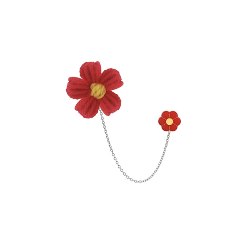 Broches en chaîne en peluche