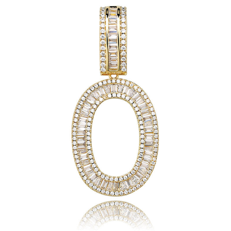 Collier Zircon Alphabétique