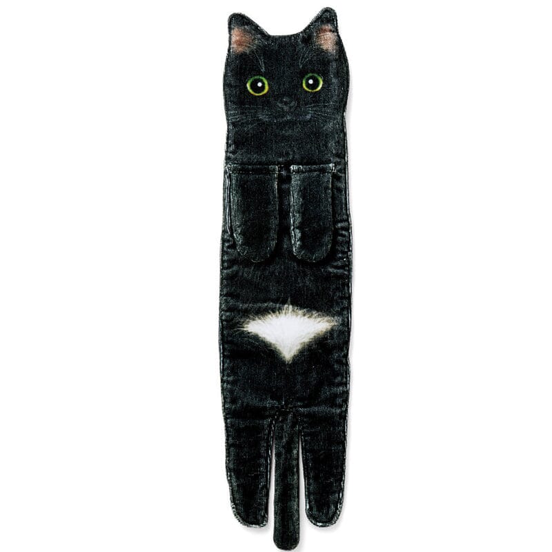 Serviette de toilette chat mignon