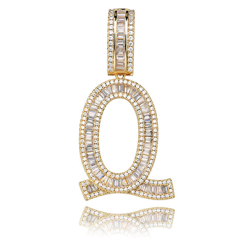 Collier Zircon Alphabétique