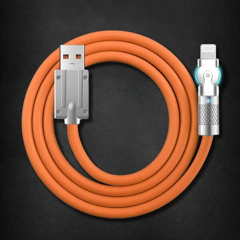 Câble de Charge Rapide Rotatif à 180°
