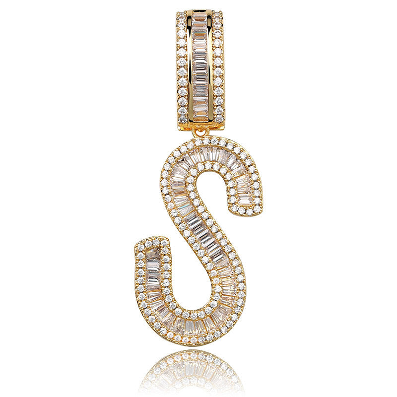 Collier Zircon Alphabétique