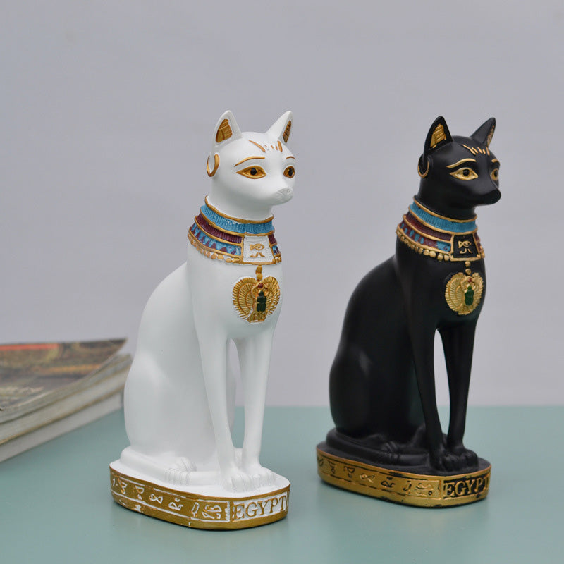 Figurine de chat égyptien noble