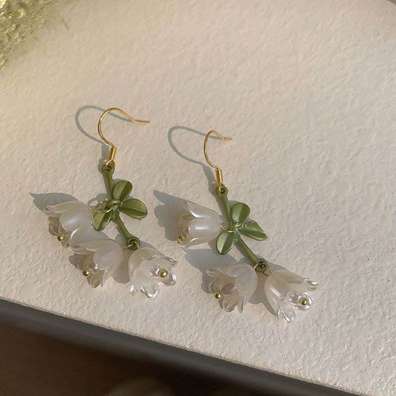 Boucles d'oreilles série tulipe